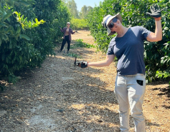 Celebrating Einat's tenure with volunteering and a fancy lunch, July 2025 picture no. 11