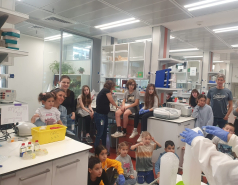 Hannukah activity for families from Kiryat Shmona, December 2023 picture no. 2
