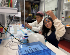  Hanukkah celebration in the lab with our families, December 2025 picture no. 2